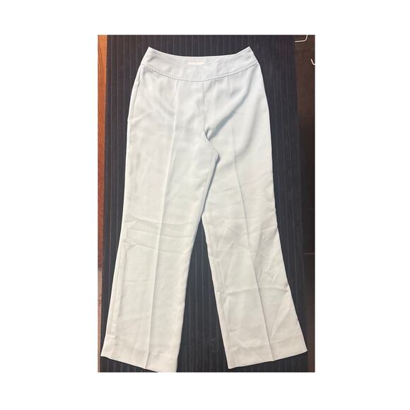 Votre Nom Women’s Teal Trousers Size 6 Polyester Side Zip 28x28 - Picture 1 of 3